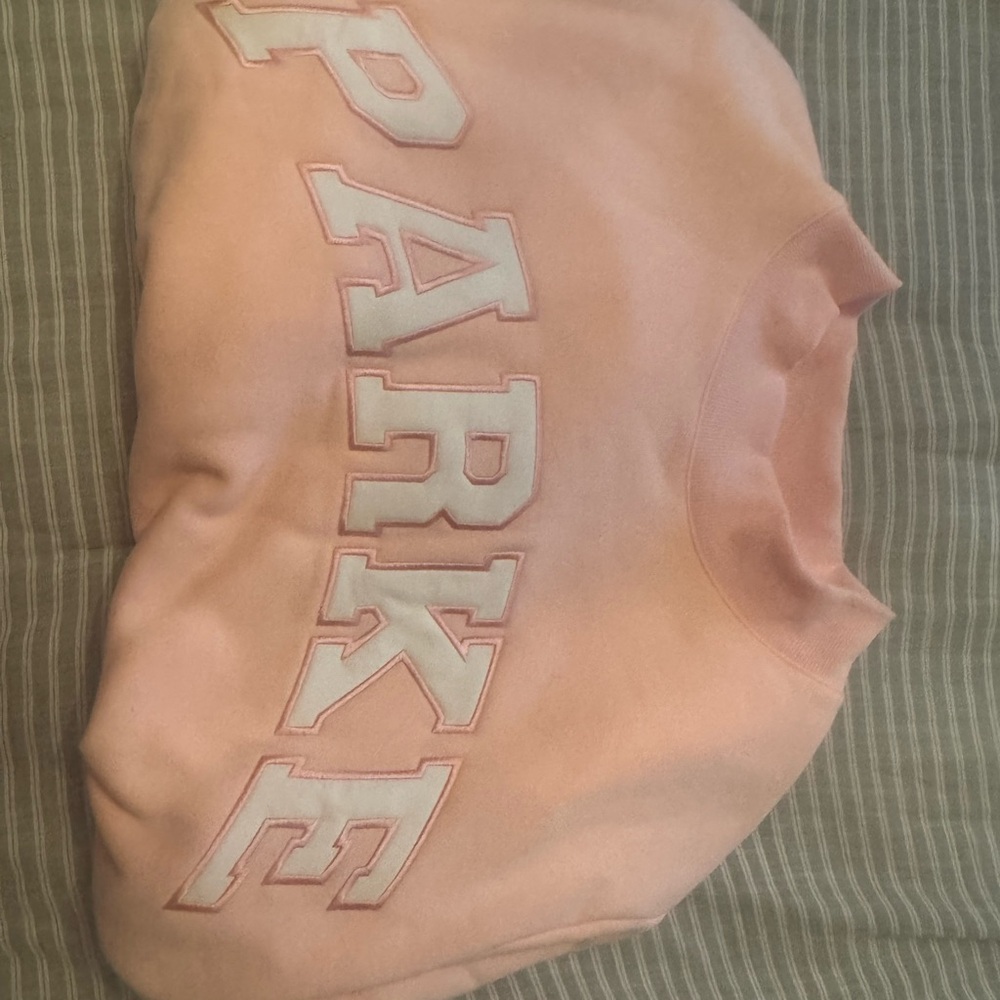 PARKE Ballerina Sweatshirt with White Lettering